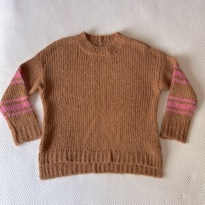 Aerie Oversized Sweater Brown Pink‎ Size XSmall
